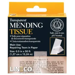 Lineco&reg; Transparent Mending Tissue Roll