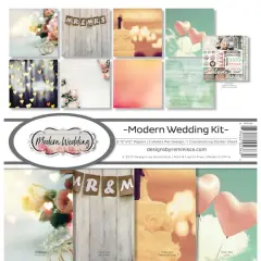 Reminisce Collection Kit 12"X12"-Modern Wedding