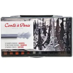 Cont&eacute; &agrave; Paris&trade; Sketching 12 Color Crayon Set