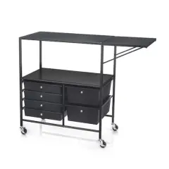Essex Rolling Cart by Simply Tidy&trade; Black