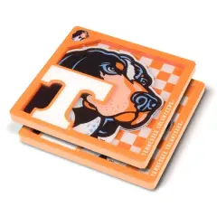 College Team 3D Logo Series Coasters, 2ct. Tennessee Volunteers