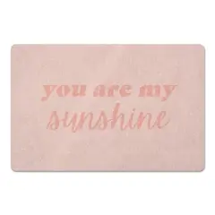 18" x 27" You Are My Sunshine Floor Mat