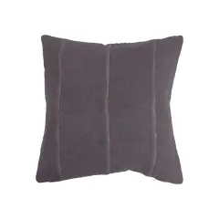 Hello Honey&reg; Purple Cotton Pieced Mudcloth Pillow