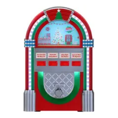 9" Red Retro Jukebox