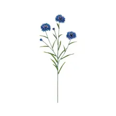 Blue Cornflower Spray 