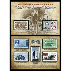 150th Anniversary Civil War Commemorative Stamp Collection