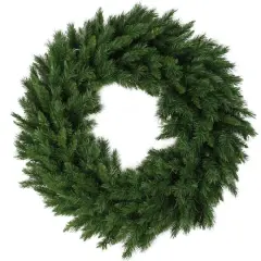 24" Lush Mixed Pine Artificial Christmas Wreath