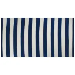 DII&reg; Navy & White Stripe Outdoor Rug, 4ft. x 6ft.