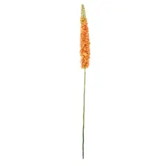 Orange Artificial Foxtail Stem
