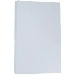 JAM Paper Matte 8.5" x 14" 28lb. Paper, 50 Sheets Baby Blue