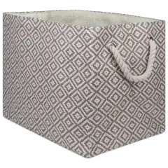 DII&reg; Medium Geo Diamond Rectangle Paper Bin Stone