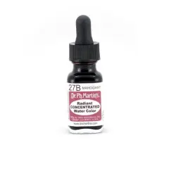 Dr. Ph. Martin's&reg; Radiant Concentrated Watercolor, 0.5oz. 27B Mahogany