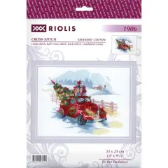 RIOLIS To The Holidays Cross Stitch Kit