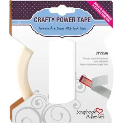Scrapbook Adhesives By 3L&reg; Crafty Power Tape With Dispenser
