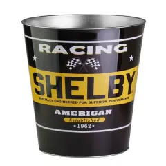 American Art D&eacute;cor&trade; 11" Shelby Racing Decorative Metal Trash Can