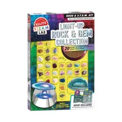Klutz&reg; S.T.E.A.M. Lab Light-Up Rock & Gem Collection