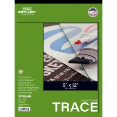 Pro Art&reg; Tracing Paper Pad, 9" x 12"