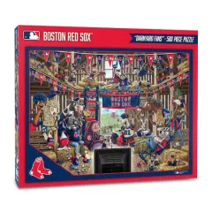 MLB Barnyard Fans 500 Piece Puzzle Boston Red Sox