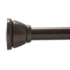 Bath Bliss Bronze Tension Shower Rod