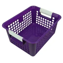 Tattle&reg; Book Basket, 3ct. Purple