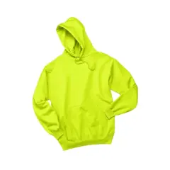 JERZEES&reg; NuBlend Pullover Hooded Sweatshirt Safety Green