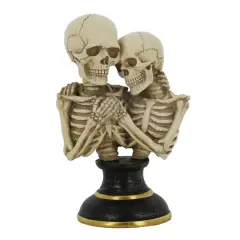 7.75" Skeleton Couple Bust Tabletop D&eacute;cor by Ashland&reg;