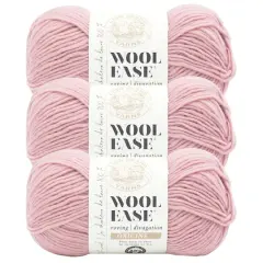 3 Pack Lion Brand&reg; Wool-Ease&reg; Roving Origins Yarn Blush