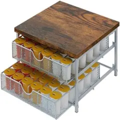 NEX&trade; 2-Tier 72-Pod Capacity Organizer for K-Cup Coffee Pods