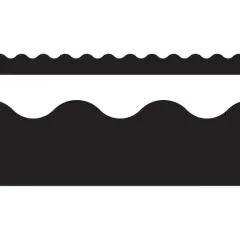 Terrific Trimmers&reg; Scalloped Borders, 39ft. Jet Black