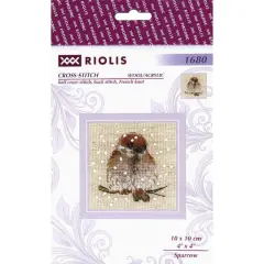 RIOLIS Sparrow Cross Stitch Kit