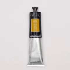 Sennelier Extra Fine Artists' Acrylic Paint, 200mL 252 Yellow Ochre