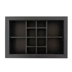 8" x 12" Black Collection Display Box by Studio D&eacute;cor&reg;