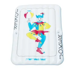 Swimline 6ft. Inflatable Joker Playing Card Pool Mattress