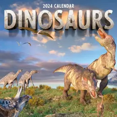 TF Publishing 2024 Dinosaurs Wall Calendar