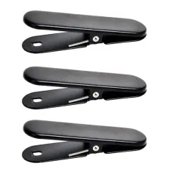 Black Metal Pegboard Clips, 3ct. by Simply Tidy&reg;