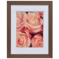 Gallery&trade; Medium Brown Frame with Mat by Studio D&eacute;cor&reg;