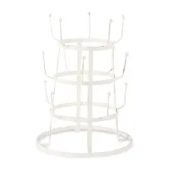 DII&reg; Vintage Coffee Mug Stand Antique White