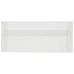 JAM Paper 10 Clear Business Translucent Vellum Envelopes 50ct.