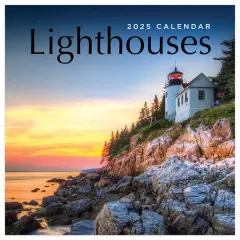 TF Publishing 2025 Lighthouses Mini Calendar