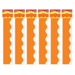 Trend Enterprises&reg; Terrific Trimmers&reg; Classic Borders, 234ft. Orange