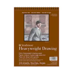 Strathmore&reg; 400 Series Heavyweight Drawing Paper Pad
