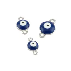 Eye Rhodium Connectors, 18ct. by Bead Landing&trade;