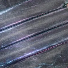 Feldman Blue & Pink Metallic Knit Fabric