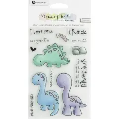 Hampton Art&trade; Tracey Hey You Rock Clear Stamp Set