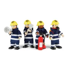 Bigjigs&reg; Firefighter Figurines Set