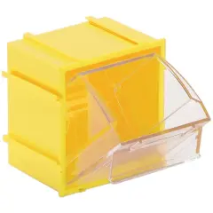 Quantum Storage Systems&reg; 2.375" x 3" Individual Tip Out Bin Yellow