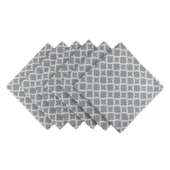 DII&reg; Gray Lattice Napkins, 6ct.
