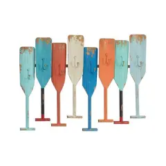 Multicolor Iron Coastal Wall Hook