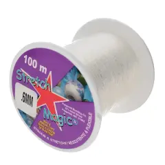 Stretch Magic&reg; 0.6mm Clear Bead & Jewelry Cord, 100m