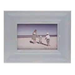DII&reg; Gray Distressed 4" x 6" Picture Frame